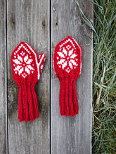 Load image into Gallery viewer, Preschool Selbu Mittens - English