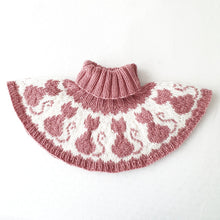 Last inn bildet i Galleri-visningsprogrammet, Kattehals til voksen og barn. Strikkeoppskrift av @tonjeinoslo Tonje Haugli