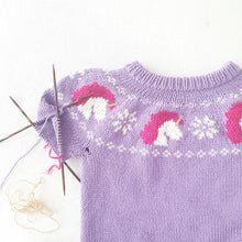 Load image into Gallery viewer, All the Unicorns Sweater - English