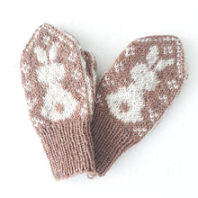 Load image into Gallery viewer, Junior's Bunny Mittens - English