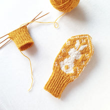 Load image into Gallery viewer, Junior's Bunny Mittens - English