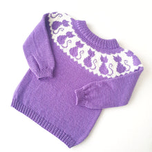 Load image into Gallery viewer, Thinking Kitty Sweater - English