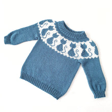 Load image into Gallery viewer, Thinking Kitty Sweater - English