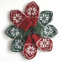 Last inn bildet i Galleri-visningsprogrammet, Strikkeoppskrift votter baby selbumønster
